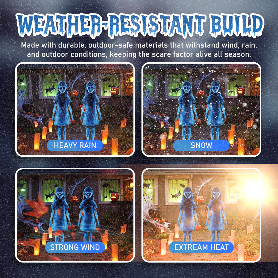 🔥 Last Day 50% OFF 🔥 👻Girl Ghost Courtyard Decoration for Halloween👻