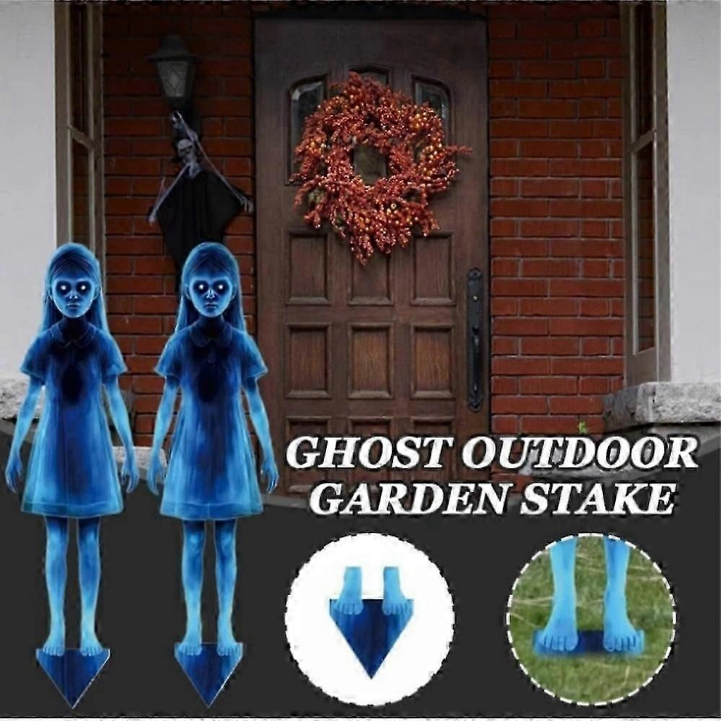 🔥 Last Day 50% OFF 🔥 👻Girl Ghost Courtyard Decoration for Halloween👻
